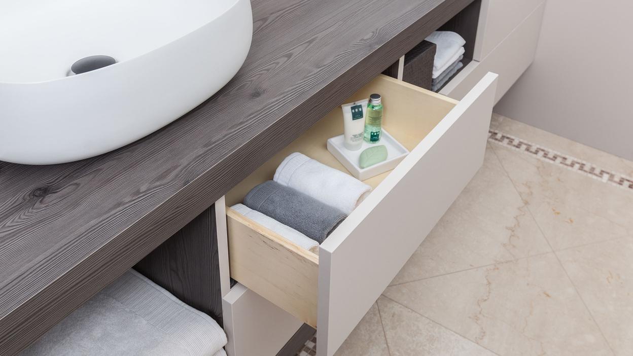 Bad frei planen mit Egger Bad Beispieldesign